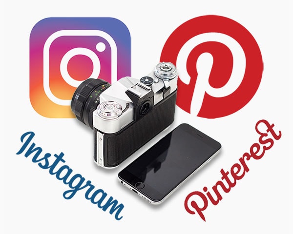 Social Network - Instagram e Pinterest